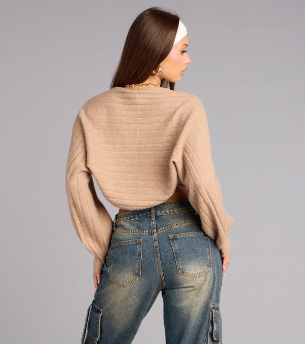 Cool Girl Cozy Knit Bolero - Image 2