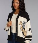 This piece brings trend-right energy to the Giddy Up Knit Horse Cardigan, perfect for fall outfits that stand out.