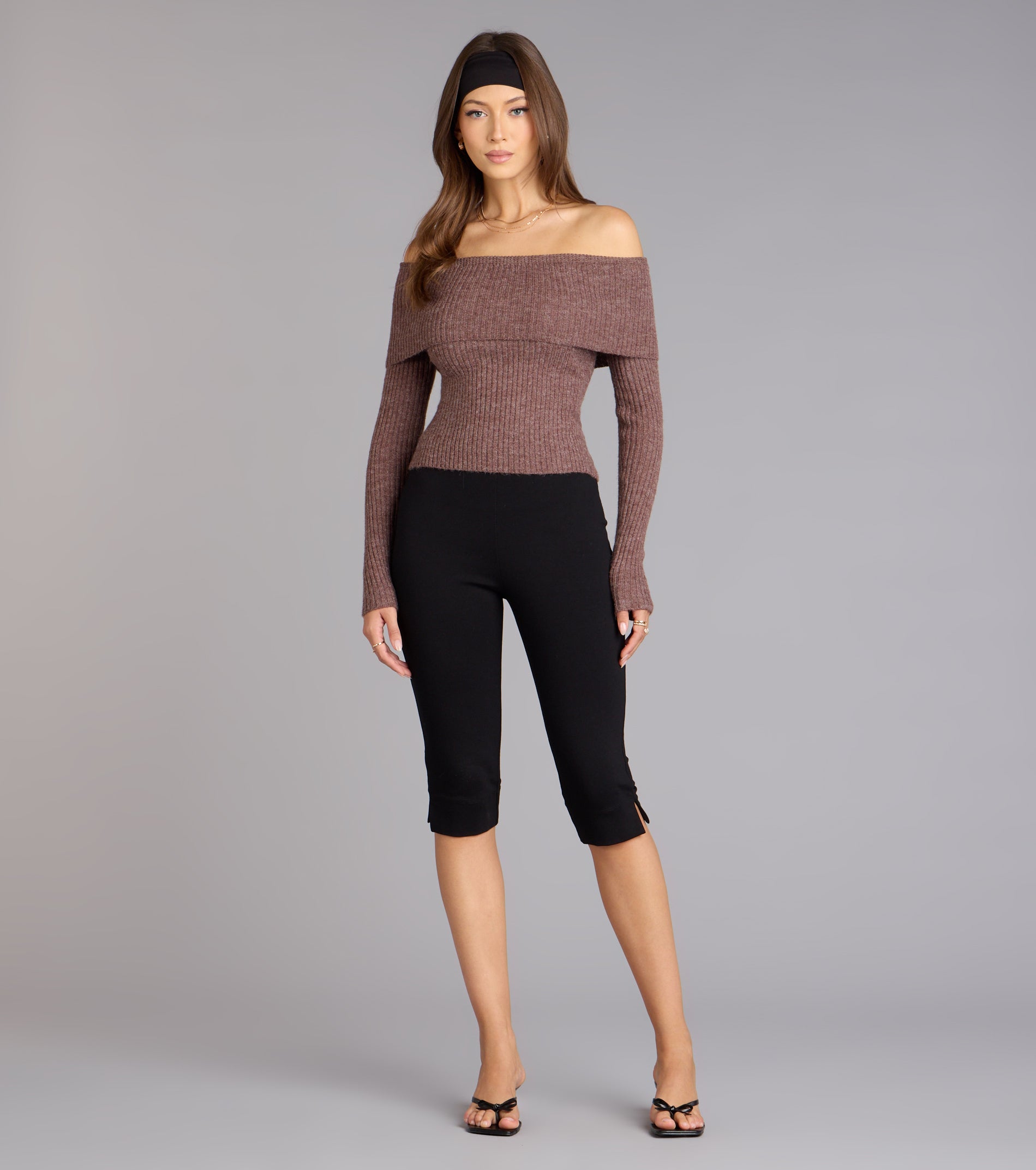 This piece brings trend-right energy to the Autumn Muse Off-The-Shoulder Sweater, perfect for fall outfits that stand out.