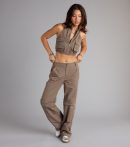 Style up your rotation with the Zip It and Chill Mid-Rise Cargo Pants, trendy pants made to anchor every outfit with attitude and ease.