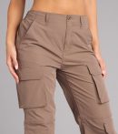 This brown piece brings trend-right energy to the Out For The Day High-Rise Cargo Pants, perfect for fall outfits that stand out.