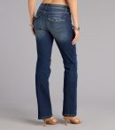 This dark denim wash piece brings trend-right energy to the Effortlessly Cool Mid-Rise Flare Jeans, perfect for fall outfits that stand out.